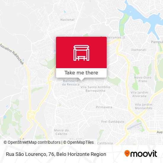 Rua São Lourenço, 76 map