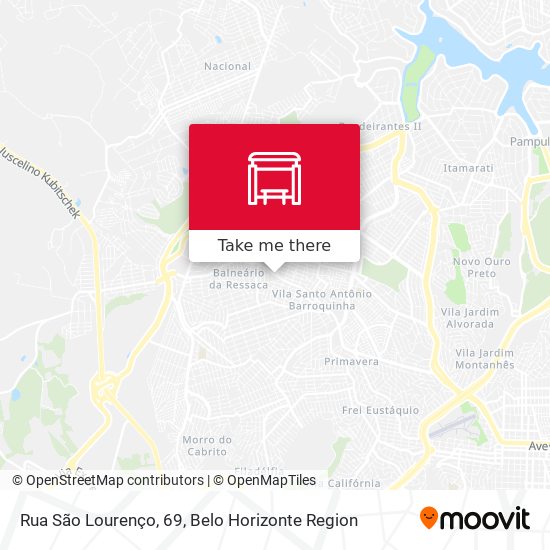 Rua São Lourenço, 69 map