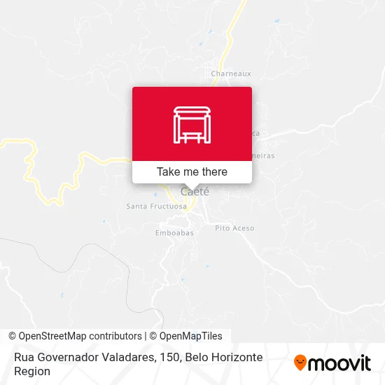 Rua Governador Valadares, 150 map