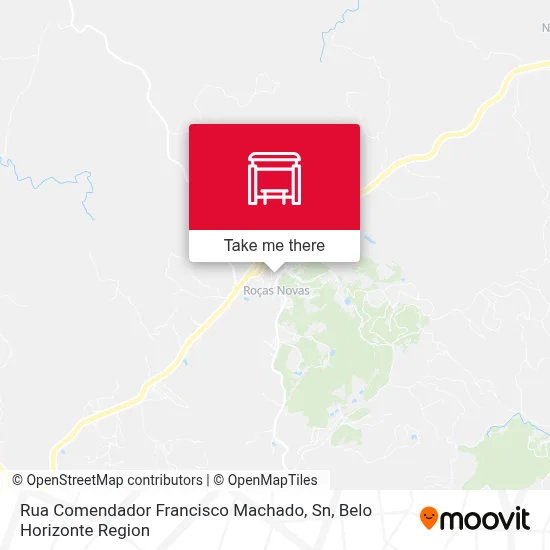 Rua Comendador Francisco Machado, Sn map