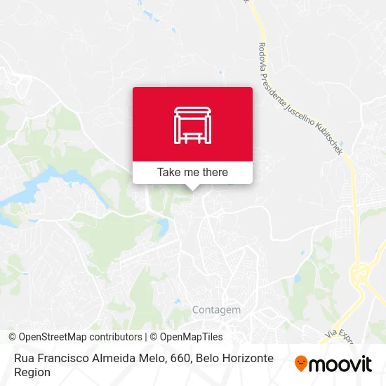 Rua Francisco Almeida Melo, 660 map