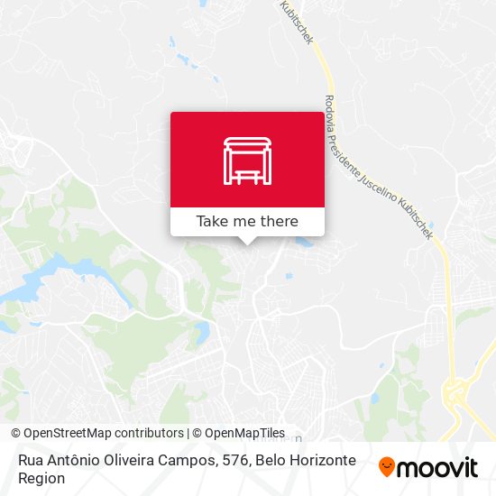 Rua Antônio Oliveira Campos, 576 map