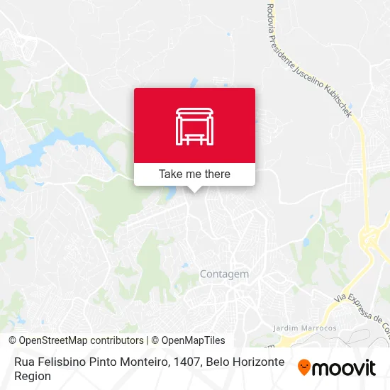 Rua Felisbino Pinto Monteiro, 1407 map