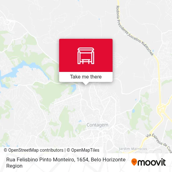 Rua Felisbino Pinto Monteiro, 1654 map