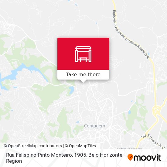 Rua Felisbino Pinto Monteiro, 1905 map