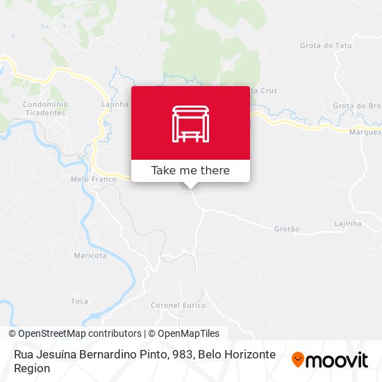Rua Jesuína Bernardino Pinto, 983 map