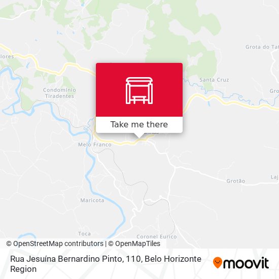 Rua Jesuína Bernardino Pinto, 110 map