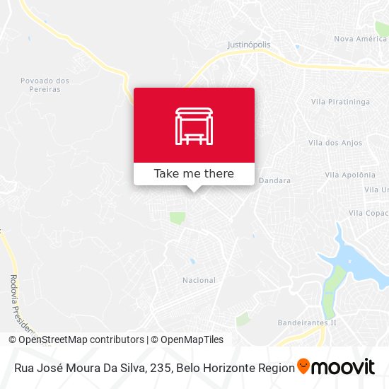 Rua José Moura Da Silva, 235 map