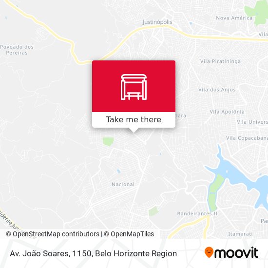 Av. João Soares, 1150 map