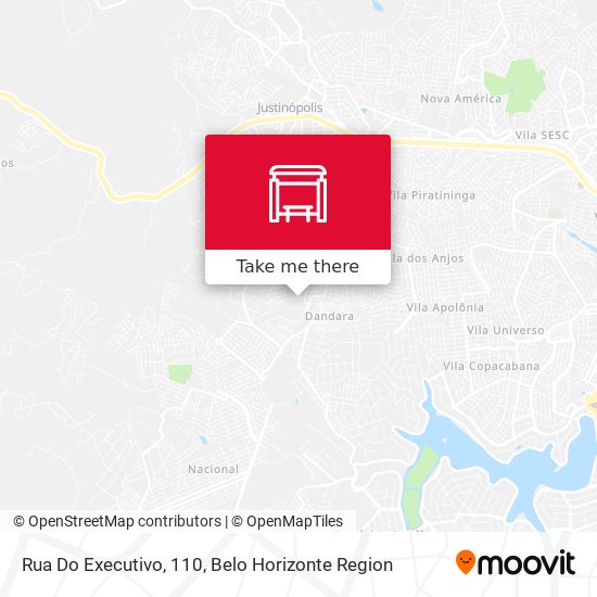 Rua Do Executivo, 110 map