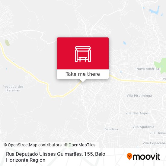 Rua Deputado Ulisses Guimarães, 155 map
