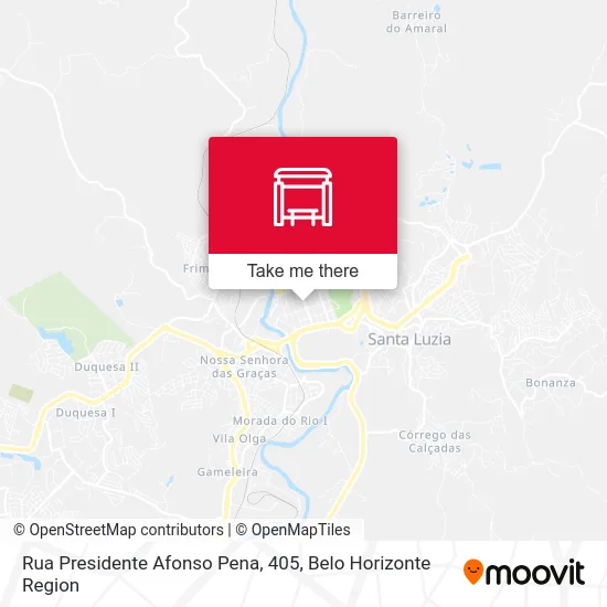 Rua Presidente Afonso Pena, 405 map