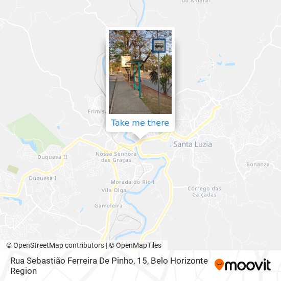 Rua Sebastião Ferreira De Pinho, 15 map