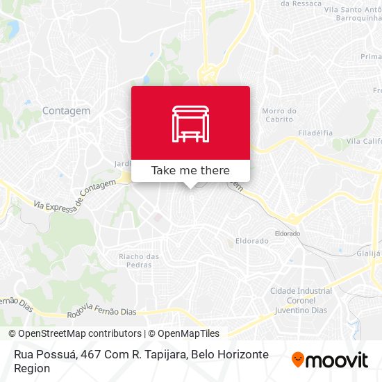 Rua Possuá, 467 Com R. Tapijara map