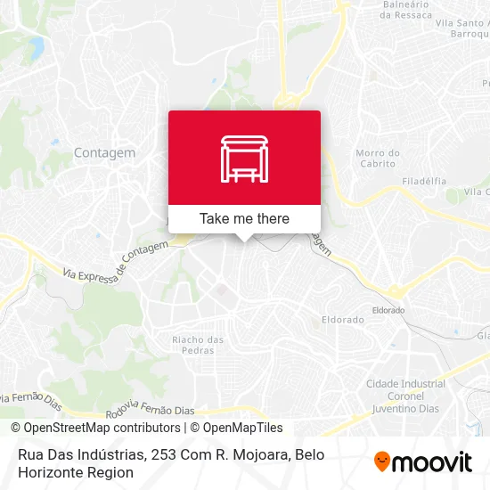 Rua Das Indústrias, 253 Com R. Mojoara map