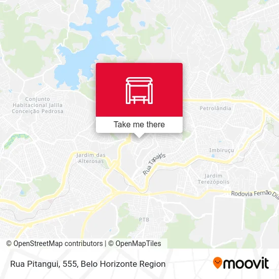 Rua Pitangui, 555 map