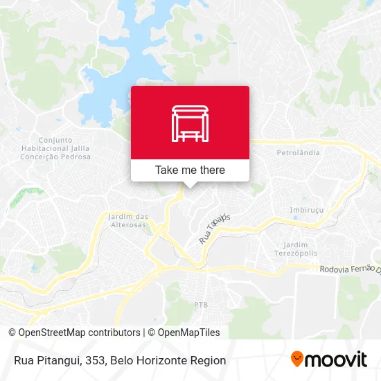 Rua Pitangui, 353 map