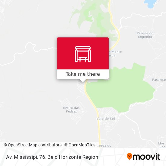 Av. Mississipi, 76 map
