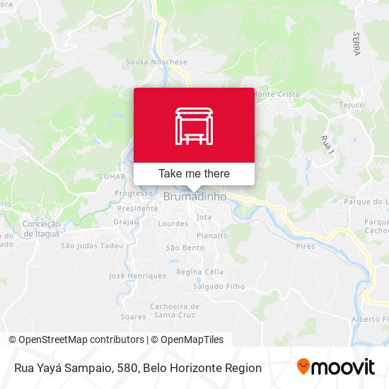 Rua Yayá Sampaio, 580 map