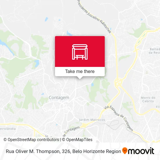 Rua Oliver M. Thompson, 326 map