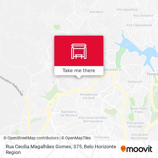 Rua Cecília Magalhães Gomes, 375 map