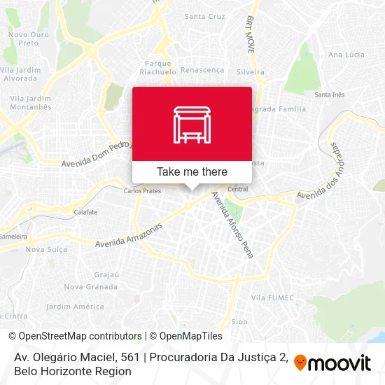 Av. Olegário Maciel, 561 | Procuradoria Da Justiça 2 map