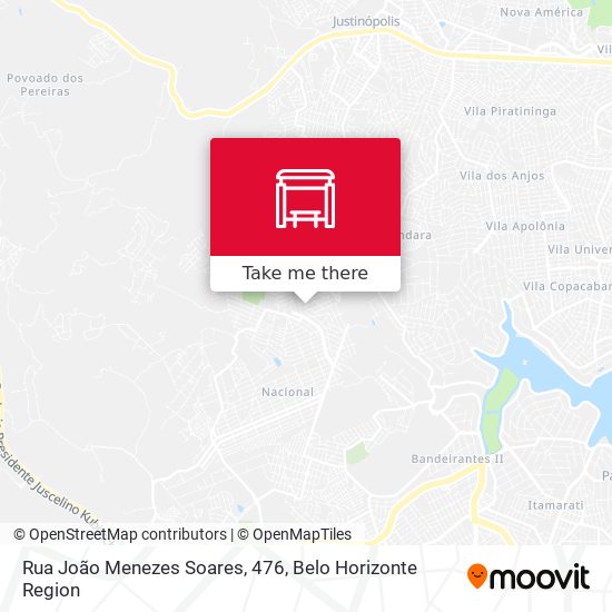 Rua João Menezes Soares, 476 map