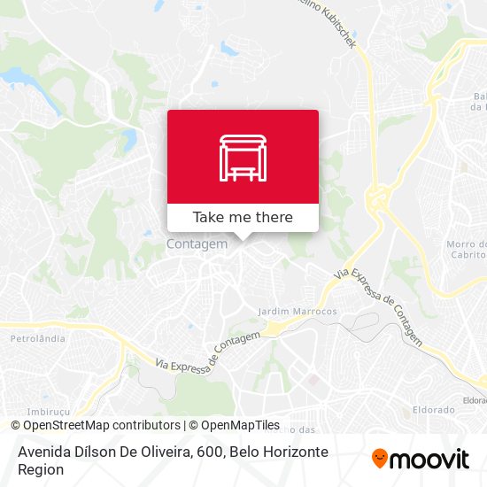 Avenida Dílson De Oliveira, 600 map
