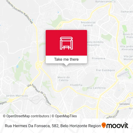 Rua Hermes Da Fonseca, 582 map