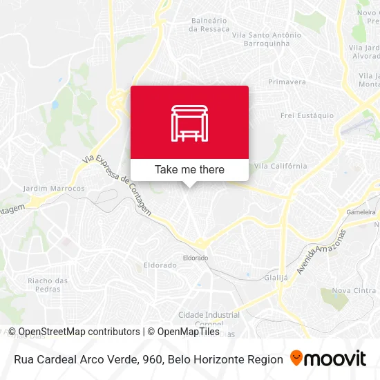 Rua Cardeal Arco Verde, 960 map