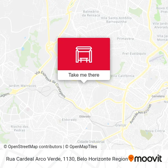 Rua Cardeal Arco Verde, 1130 map