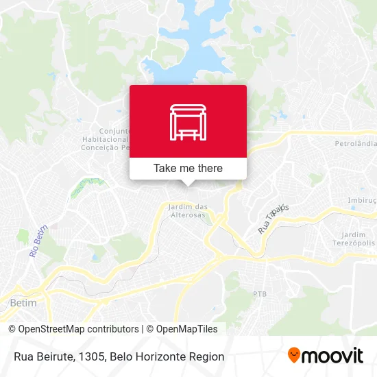 Rua Beirute, 1305 map