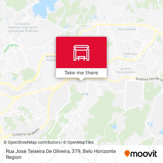 Rua José Teixeira De Oliveira, 379 map