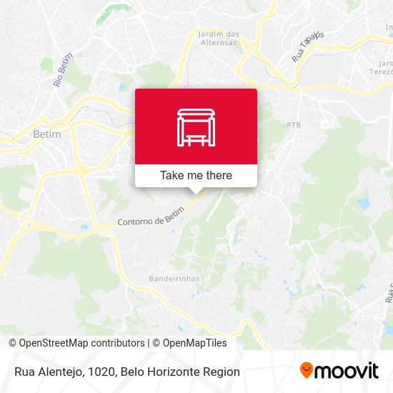 Rua Alentejo, 1020 map