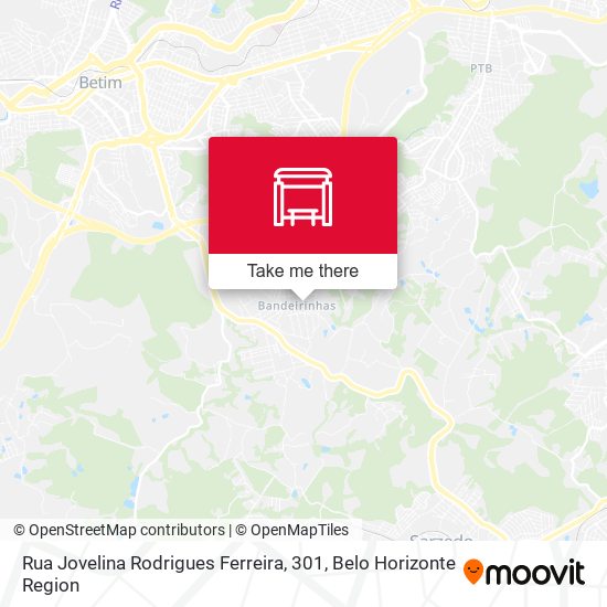 Rua Jovelina Rodrigues Ferreira, 301 map