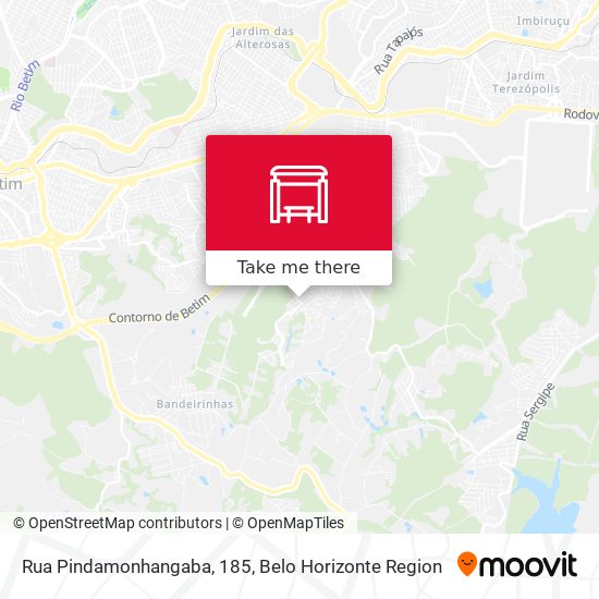 Rua Pindamonhangaba, 185 map