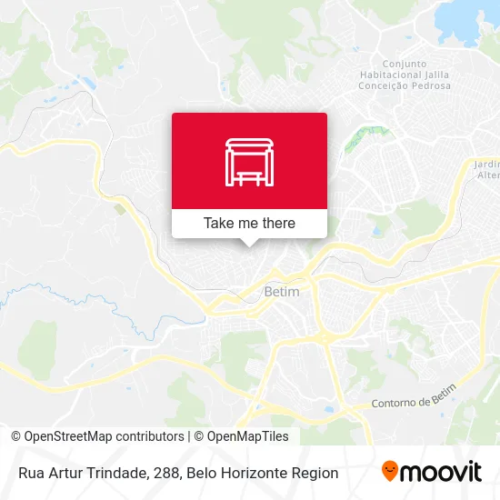 Rua Artur Trindade, 288 map