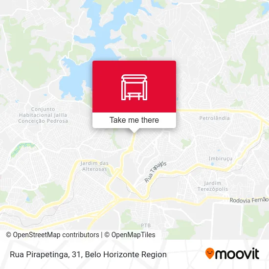 Rua Pirapetinga, 31 map
