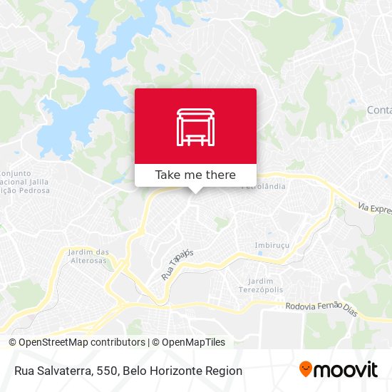 Rua Salvaterra, 550 map