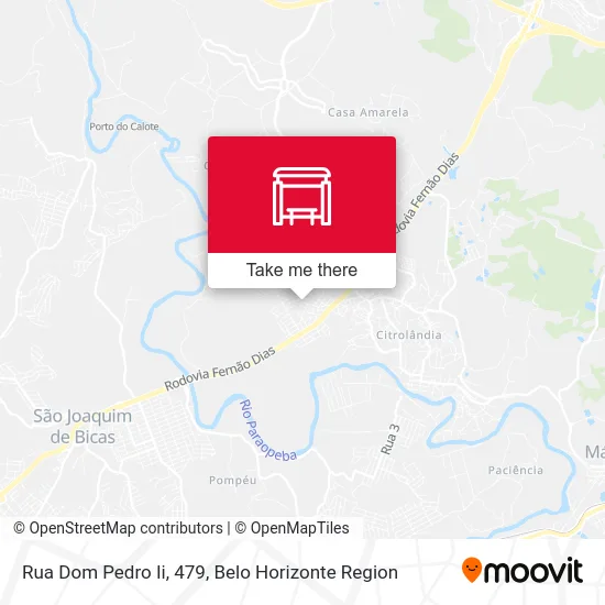 Rua Dom Pedro Ii, 479 map