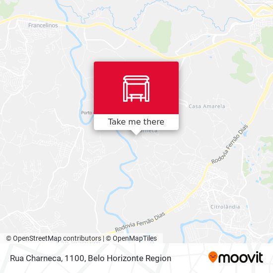Rua Charneca, 1100 map