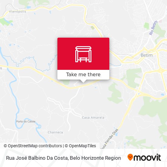 Rua José Balbino Da Costa map