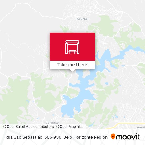Rua São Sebastião, 606-930 map
