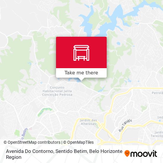 Avenida Do Contorno, Sentido Betim map