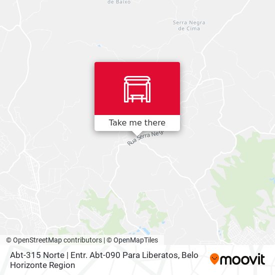 Mapa Abt-315 Norte | Entr. Abt-090 Para Liberatos