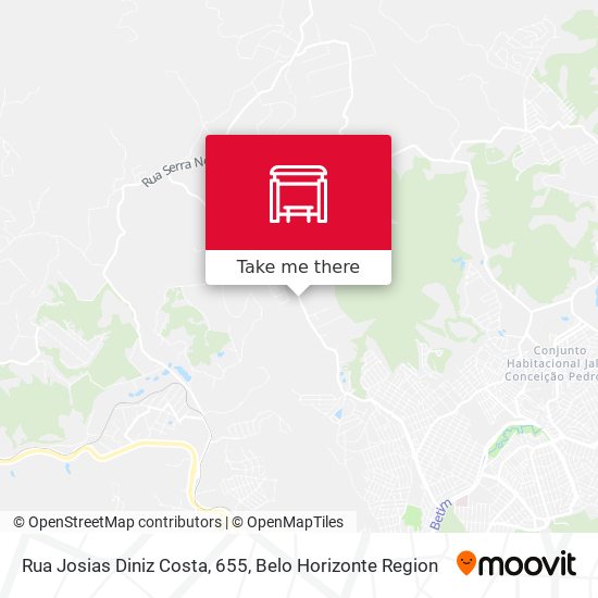 Rua Josias Diniz Costa, 655 map