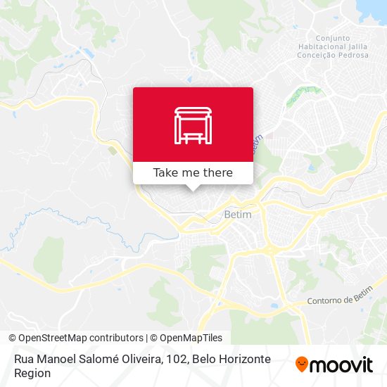 Rua Manoel Salomé Oliveira, 102 map