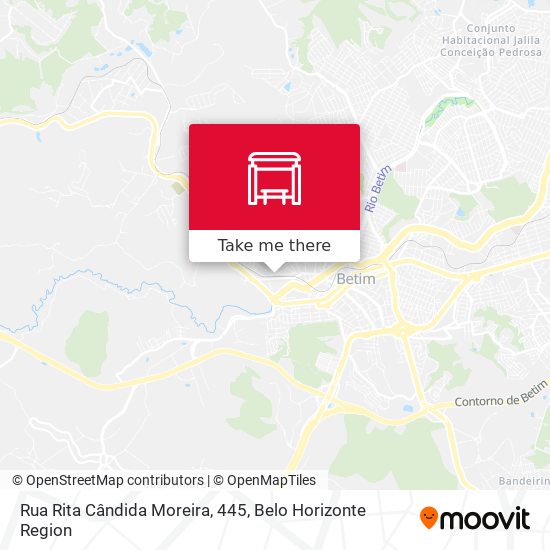 Rua Rita Cândida Moreira, 445 map