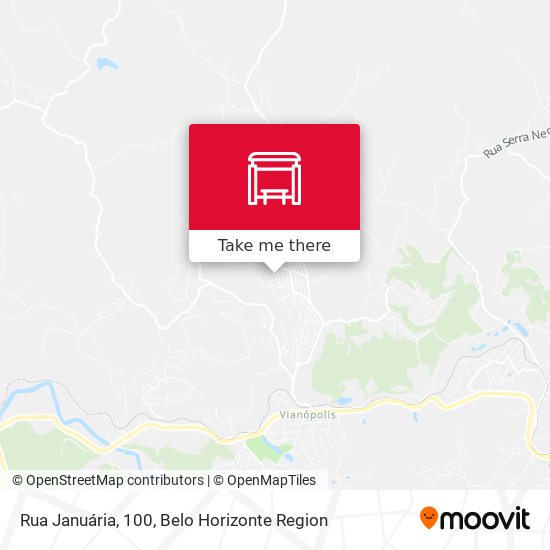 Rua Januária, 100 map