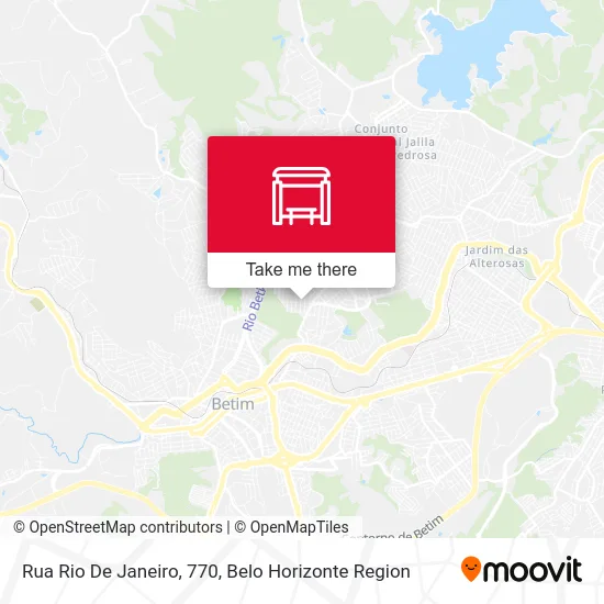 Rua Rio De Janeiro, 770 map